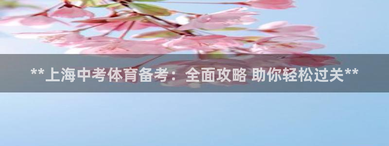 极悦平台使用注意事项是什么：**上海中考体育备考：全
