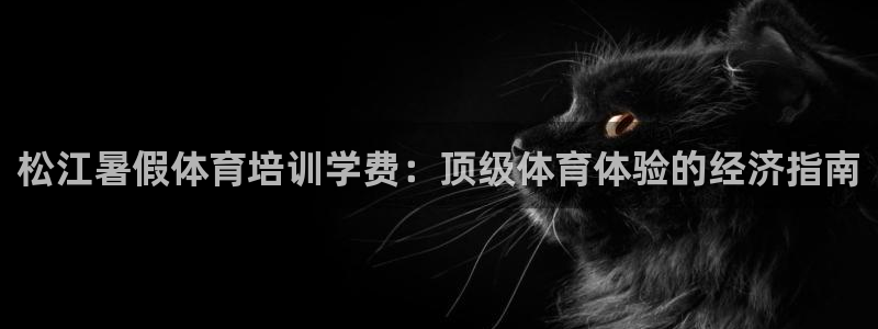 极悦平台官方网址是多少：松江暑假体育培训学费：顶级体