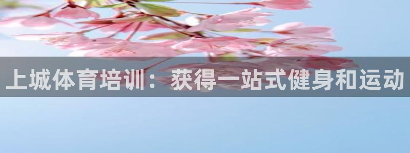 极悦平台登录方式怎么改：上城体育培训：获得一站式健身