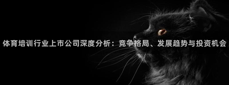 极悦平台很7O777：体育培训行业上市公司深度分析：