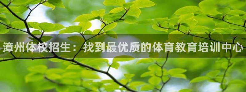 加盟极悦教育要多少钱：漳州体校招生：找到最优质的体育教育培训
